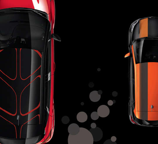 오렌지색 '르노삼성차 QM3'. 르노삼성차는 9월 한달간 '꽃단장 프로젝트'를 실시중이다.